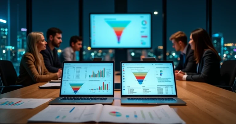 Como analisar o funil de vendas com tráfego pago para SaaS