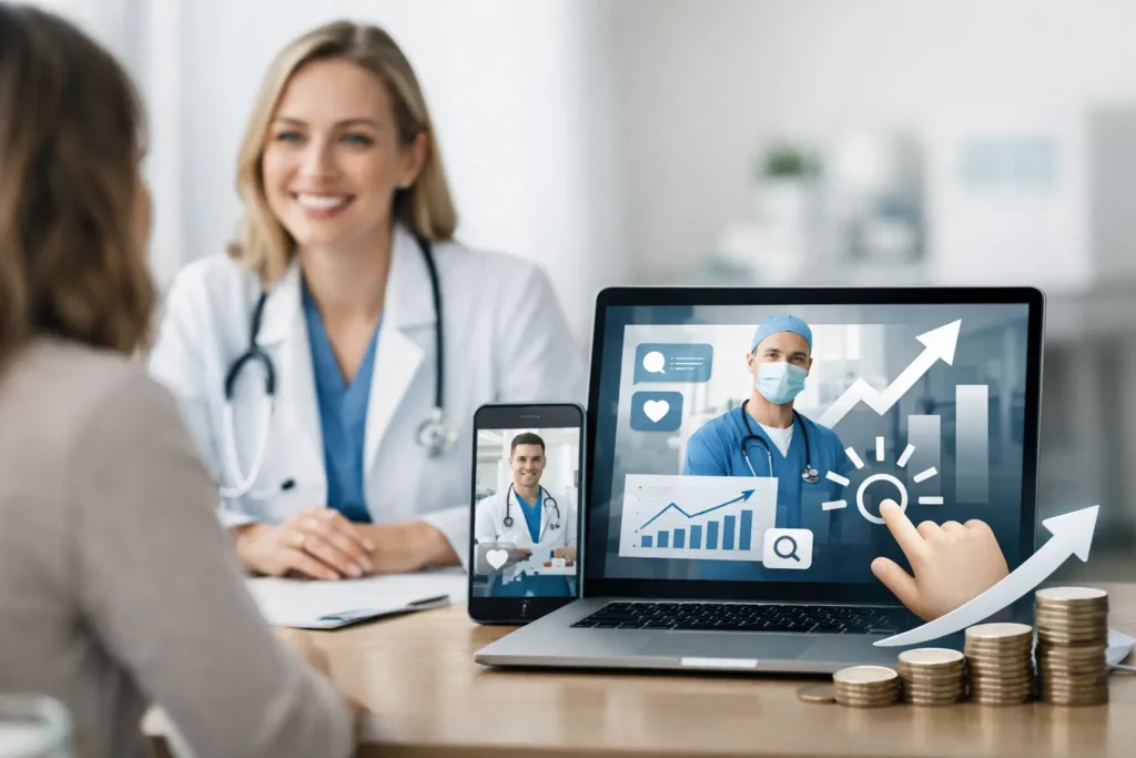 Captação de pacientes com anúncios que convertem