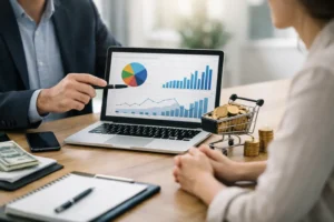 Guia de mídia paga consultiva que vende
